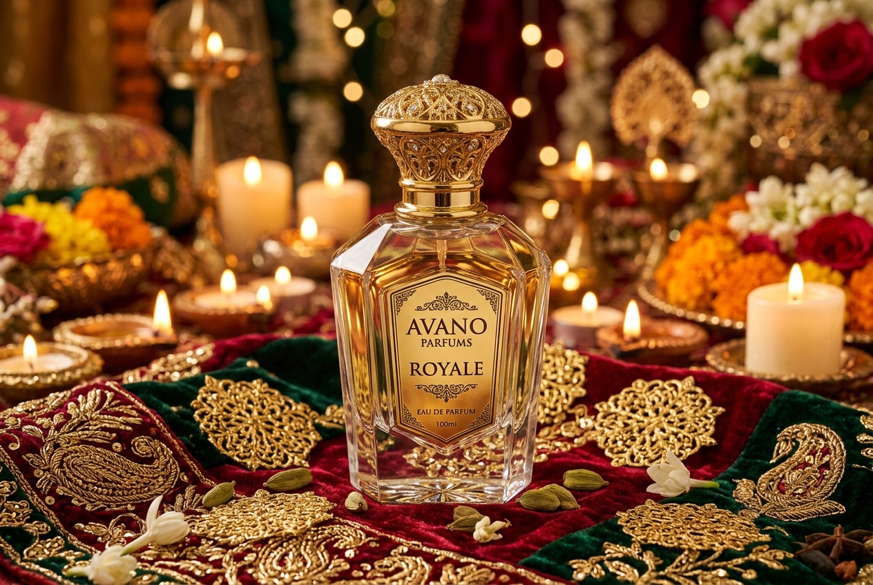 Avano Royale Luxury Perfume Flacon for Pakistani Weddings
